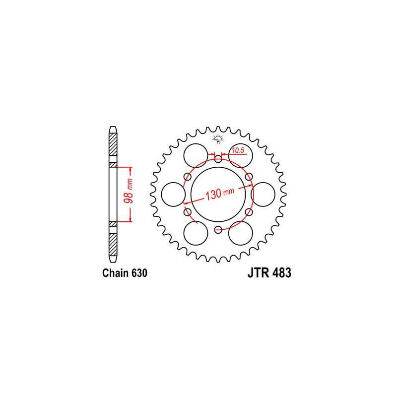 Ring, transmission, rear