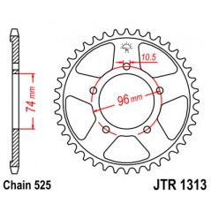 Ring, transmission, rear