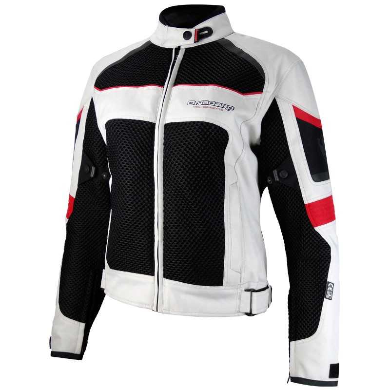ON BOARD MOTORIZED JACKET MOTORCYCLE JACKET SHORT ´´3D-AIR´´ JL3DA