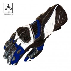 Leather gloves with protections RACING 100 % PRX-1