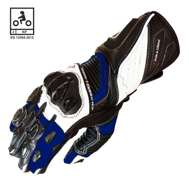 Leather gloves with protections RACING 100 % PRX-1