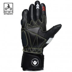 Leather gloves with protections RACING 100 % PRX-1