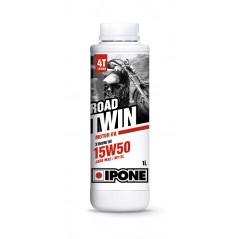 IPONE Aceite lubricante para motor ROAD TWIN 15W50 - 1L 800049