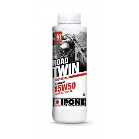 IPONE Aceite lubricante para motor ROAD TWIN 15W50 - 1L 800049