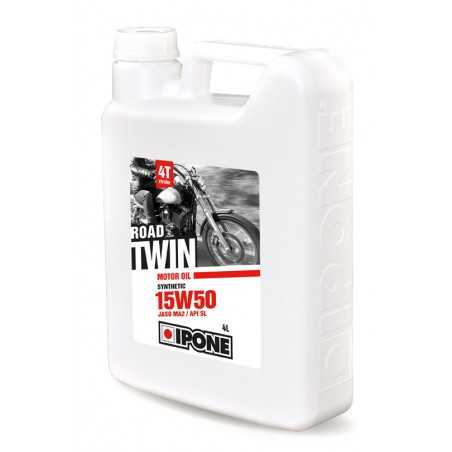 IPONE Aceite lubricante para motor ROAD TWIN 15W50 - 4L 800050
