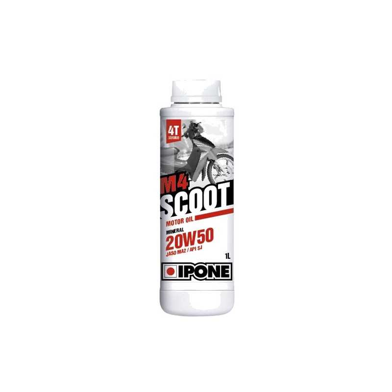IPONE Aceite lubricante para motor M4 SCOOT 20W50 EXPORT - 1L 800073