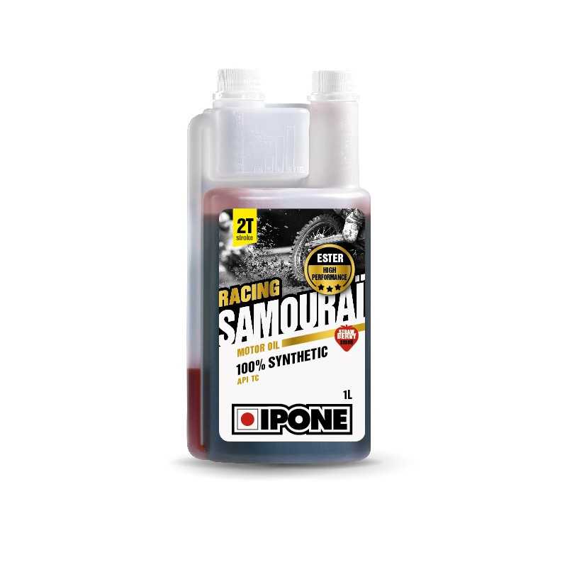 IPONE Aceite lubricante para motor SAMOURAI RACING FRAISE - 1L | Marca 800090