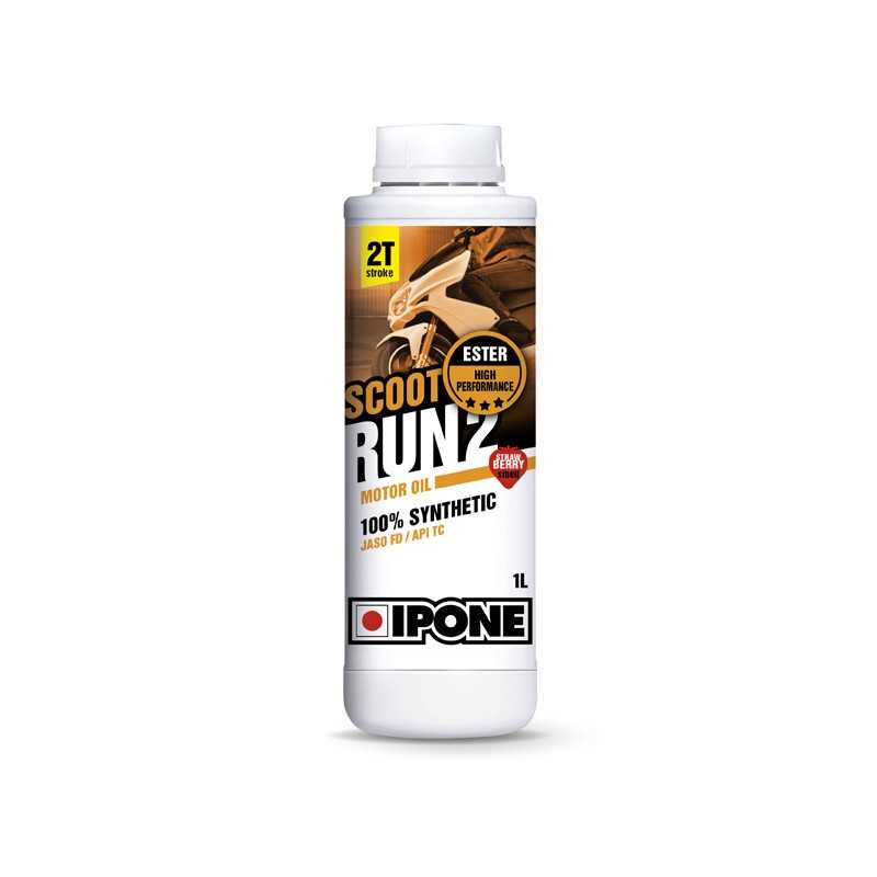 IPONE Motor lubricating oil SCOOT RUN 2 FRAISE - 1L 800118