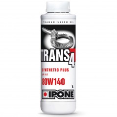 IPONE Aceite lubricante para transmisiones y diferenciales - TRANS 4 80W140 1L 800197