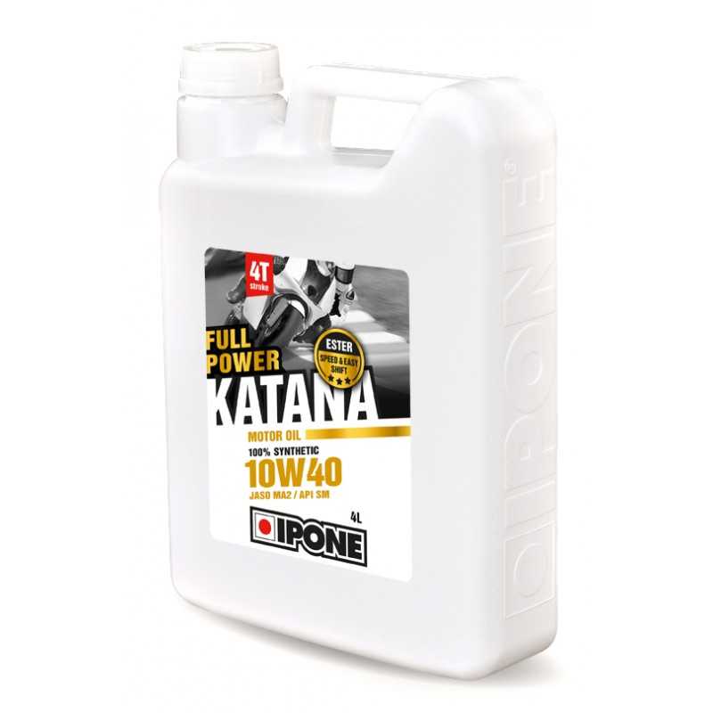 IPONE Aceite lubricante para motor FULL POWER KATANA 10W40 - 4L 800361