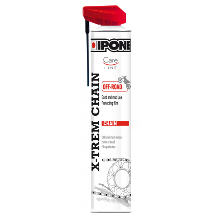 IPONE Spray grasa de cadena XTREM CHAIN OFFROAD 750 ml - Protección duradera para tu moto 800648