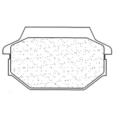 CL BRAKES PAD, BRAKE, FRONT CL SINTERED 3068MSC