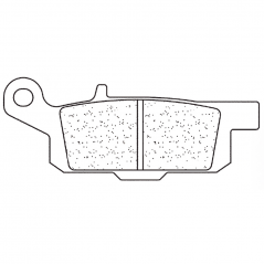 CL BRAKES PAD, BRAKE, FRONT CL SINTERED 1192ATV1