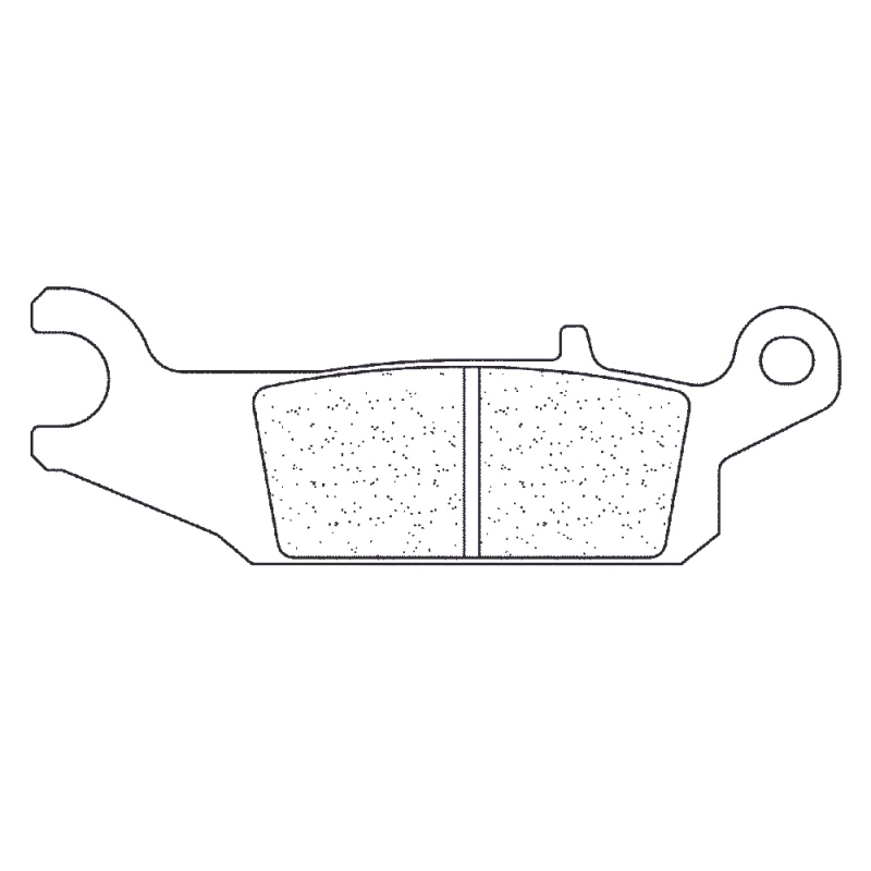 CL BRAKES Pastillas freno traseras 1194ATV1