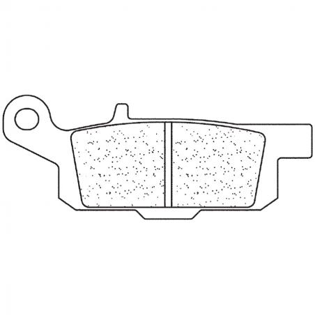 CL BRAKES Pastillas freno traseras 1194ATV1
