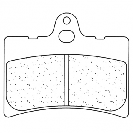 CL BRAKES Pastillas freno delanteras sinterizadas 2601S4