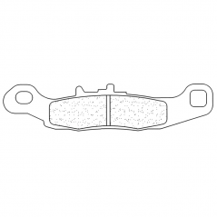 CL BRAKES PAD, BRAKE, FRONT CL SINTERED 1142ATV1