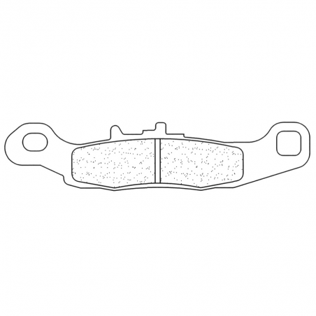 CL BRAKES Pastillas freno delanteras sinterizadas 1142ATV1