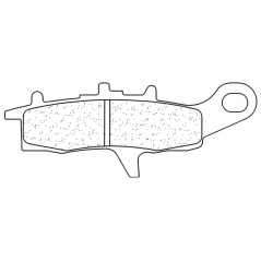 CL BRAKES PAD, BRAKE, FRONT CL SINTERED 1142ATV1