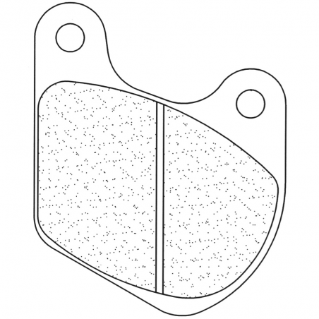 CL BRAKES PAD, BRAKE, REAR HF173C 2718RX3