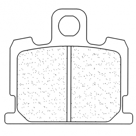 CL BRAKES Pastillas freno delanteras sinterizadas 2807A3+