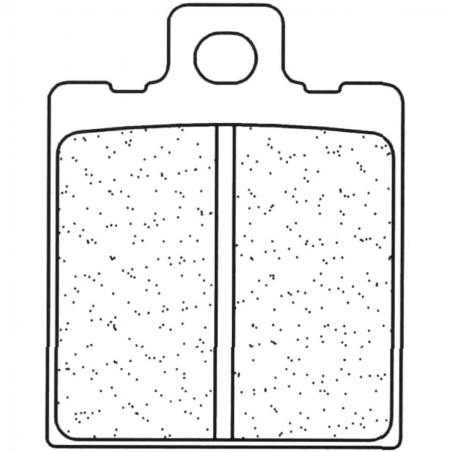 CL BRAKES PAD, BRAKE, FRONT CL SINTERED 2249XBK5