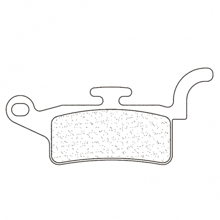 CL BRAKES PAD, BRAKE, FRONT CL SINTERED 3098MSC