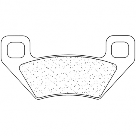 CL BRAKES Pastillas freno delanteras sinterizadas 1171ATV1