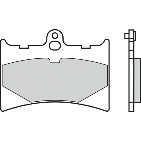 BREMBO PAD, BRAKE 07GR5605