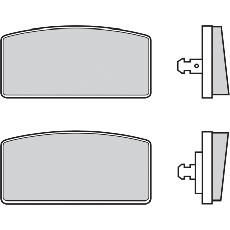 BREMBO PAD, BRAKE 07GR5915
