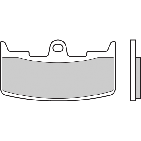 BREMBO Pastillas de freno 07GR68SA