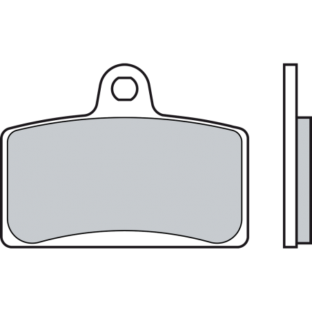 BREMBO Pastillas de freno 07GR72SA