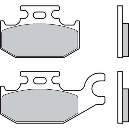 BREMBO Pastillas de freno 07GR73SD