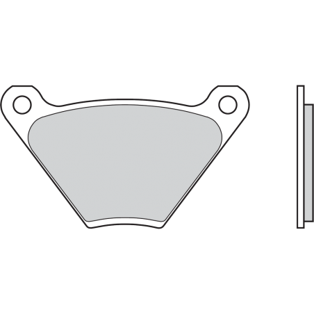 BREMBO Pastillas de freno 07HD0105