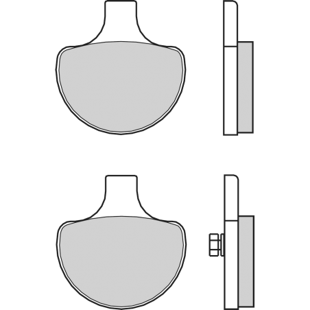 BREMBO Pastillas de freno 07HD0614