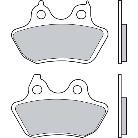 BREMBO PAD, BRAKE 07HD18SP