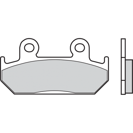 BREMBO Pastillas de freno 07HO21SA