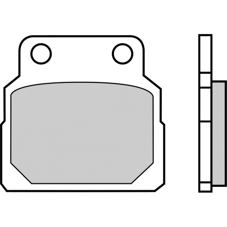 BREMBO Pastillas de freno 07HO2408