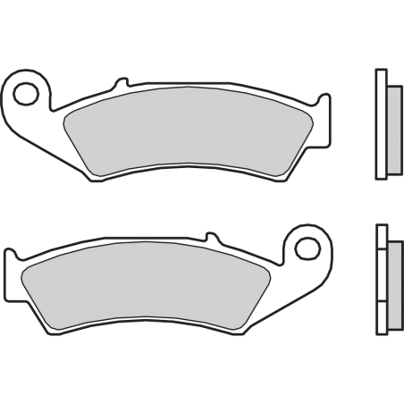 BREMBO Pastillas de freno 07HO25SD