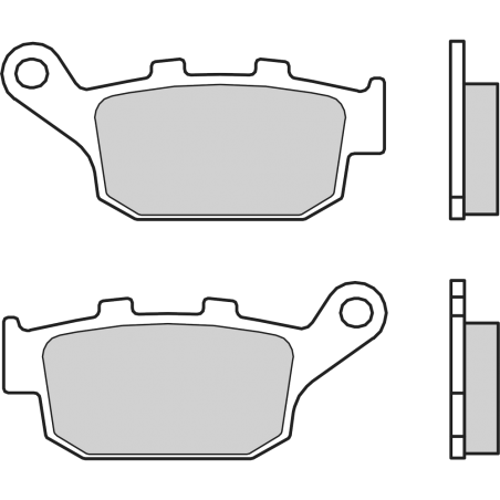 BREMBO Pastillas de freno 07HO2711