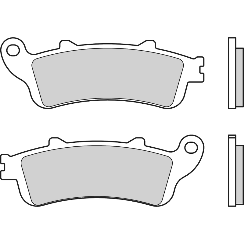 BREMBO Pastillas de freno 07HO42SA