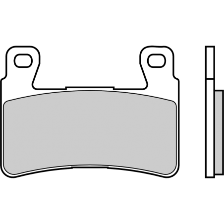 BREMBO Pastillas de freno 07HO45SA