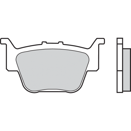 BREMBO Pastillas de freno 07HO55SD