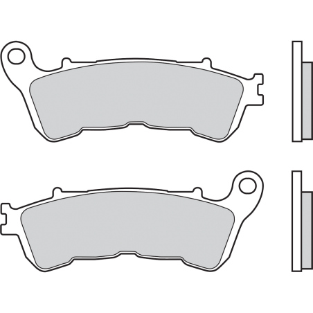 BREMBO PAD, BRAKE 07HO57SP