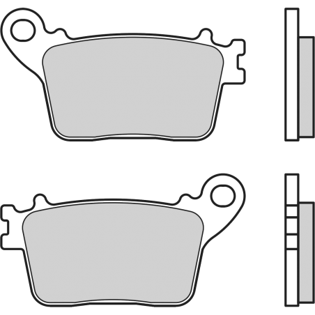 BREMBO Pastillas de freno 07HO59SP