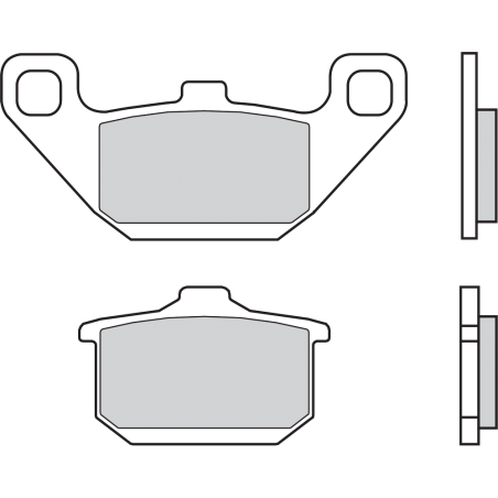 BREMBO PAD, BRAKE 07KA0808