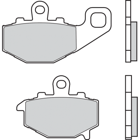 BREMBO PAD, BRAKE 07KA1617