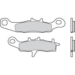 BREMBO Pastillas de freno 07KA22SD