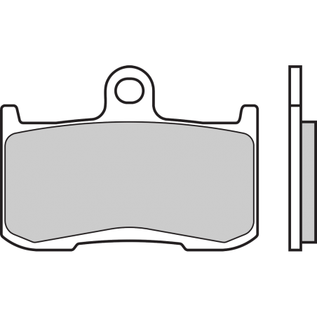 BREMBO Pastillas de freno con compuesto sinterizado SC para uso en pista y carretera 07KA23SC