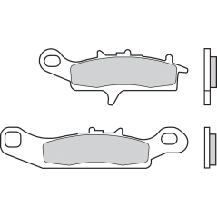 BREMBO Pastillas de freno 07KA24SD
